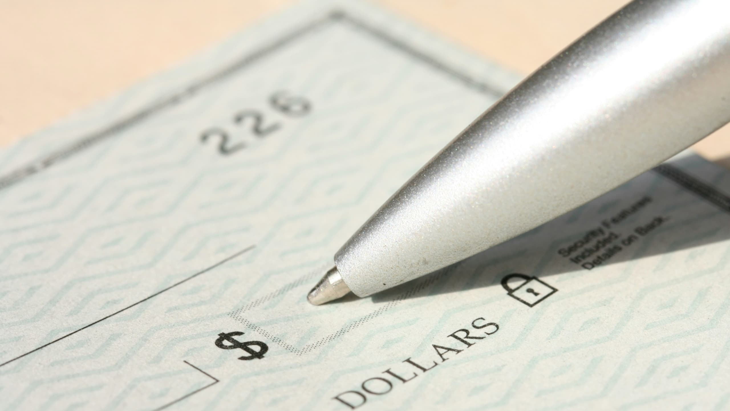 Writing Paper Checks Is Not Safe